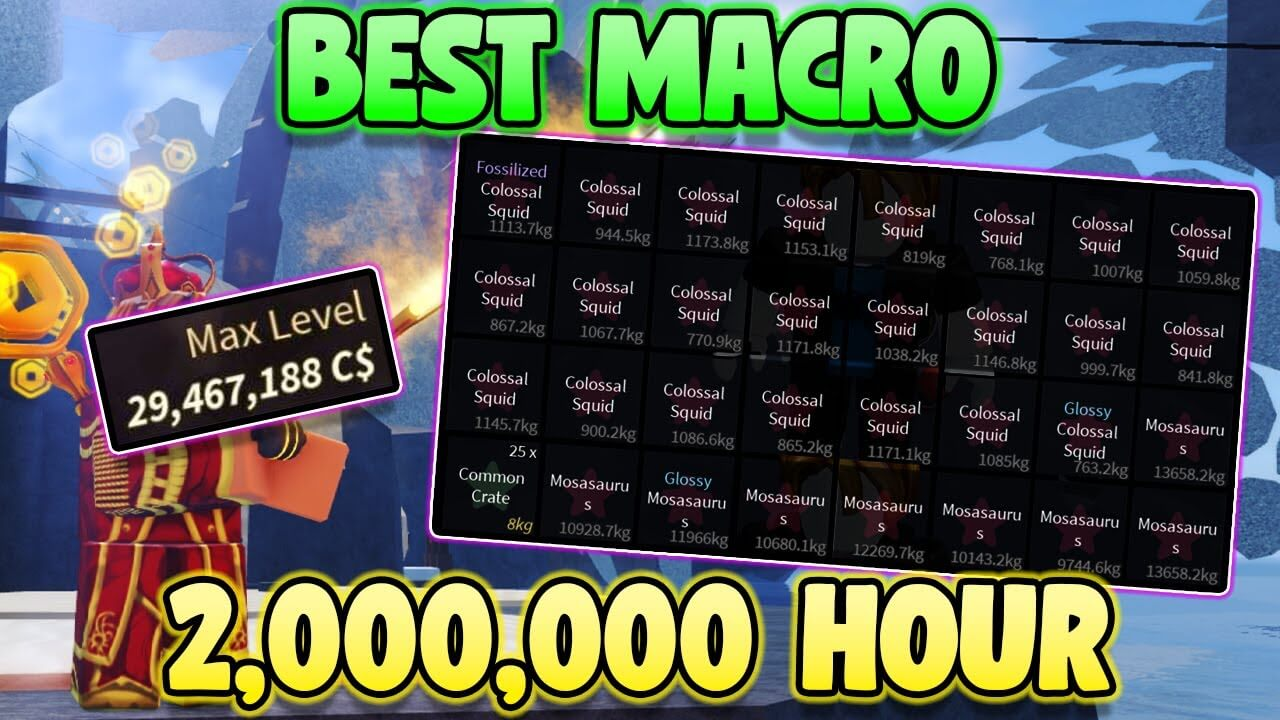 How to Macro in Fisch