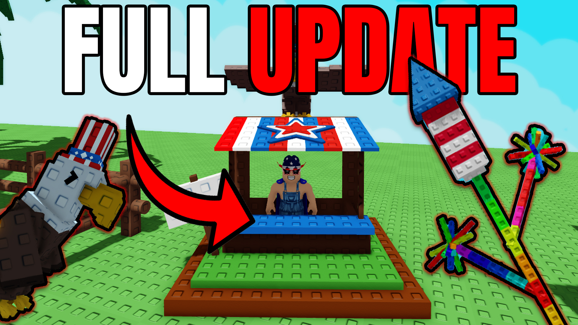 Grow a Garden Fourth of July update