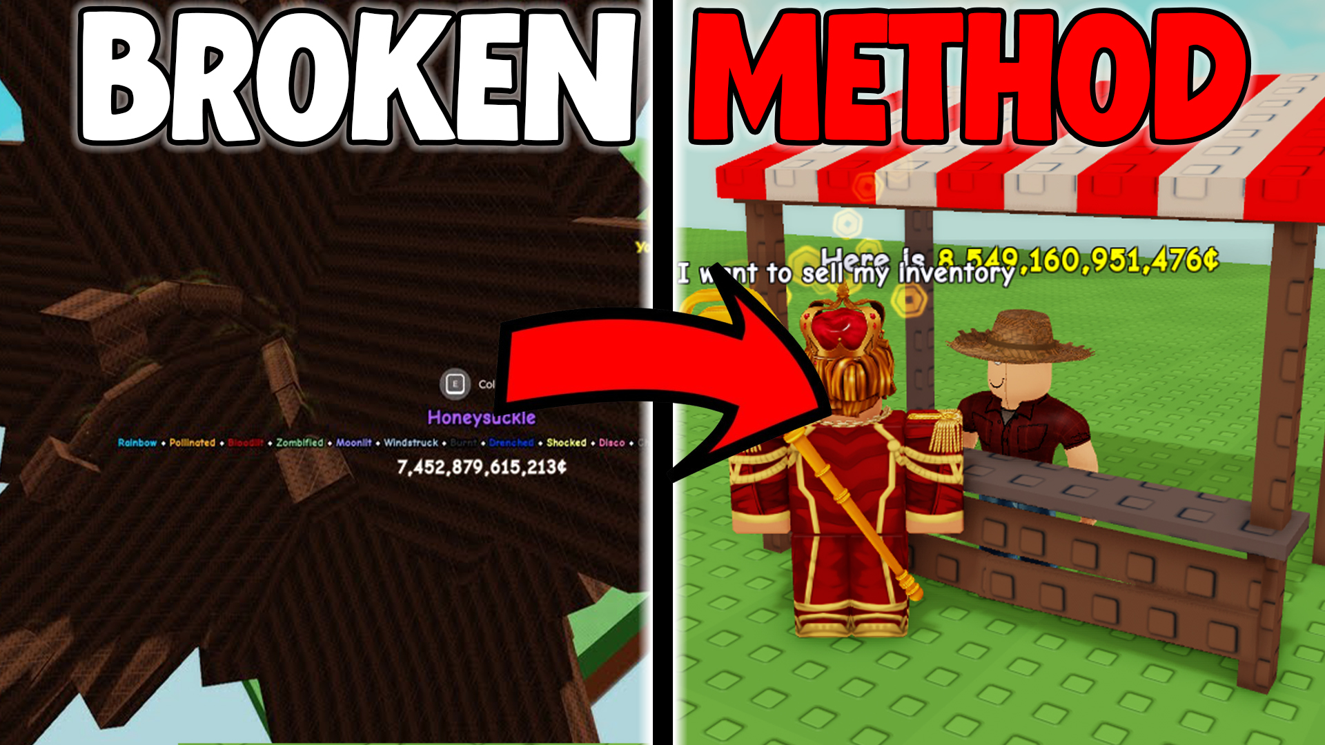 Honeysuckle Sheckle Grinding – Grow a Garden’s Most OP Money Method